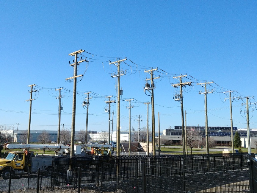 Construction de deux postes de mesurage moyenne tension 25 kV