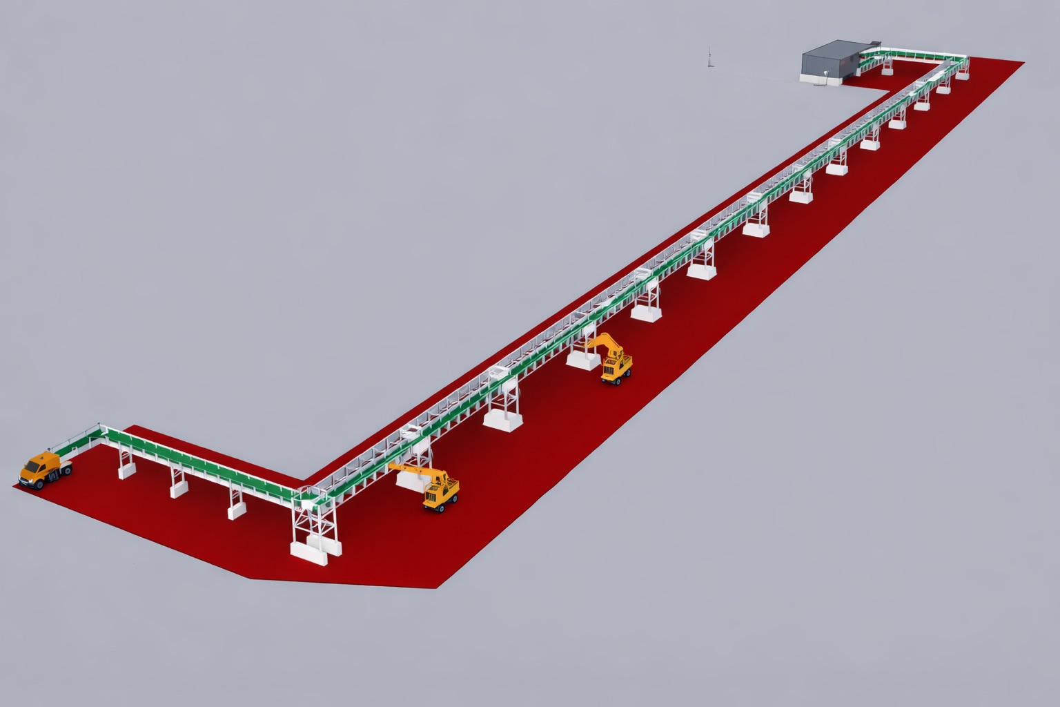 Tirage et raccordement du réseau 15 kV de l’usine