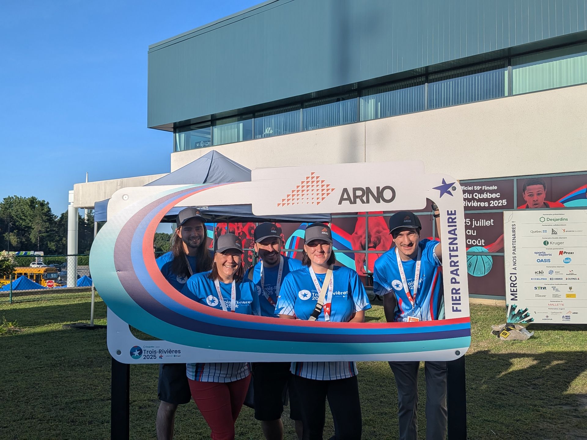 Bénévole jeux du Québec à Trois-Rivières