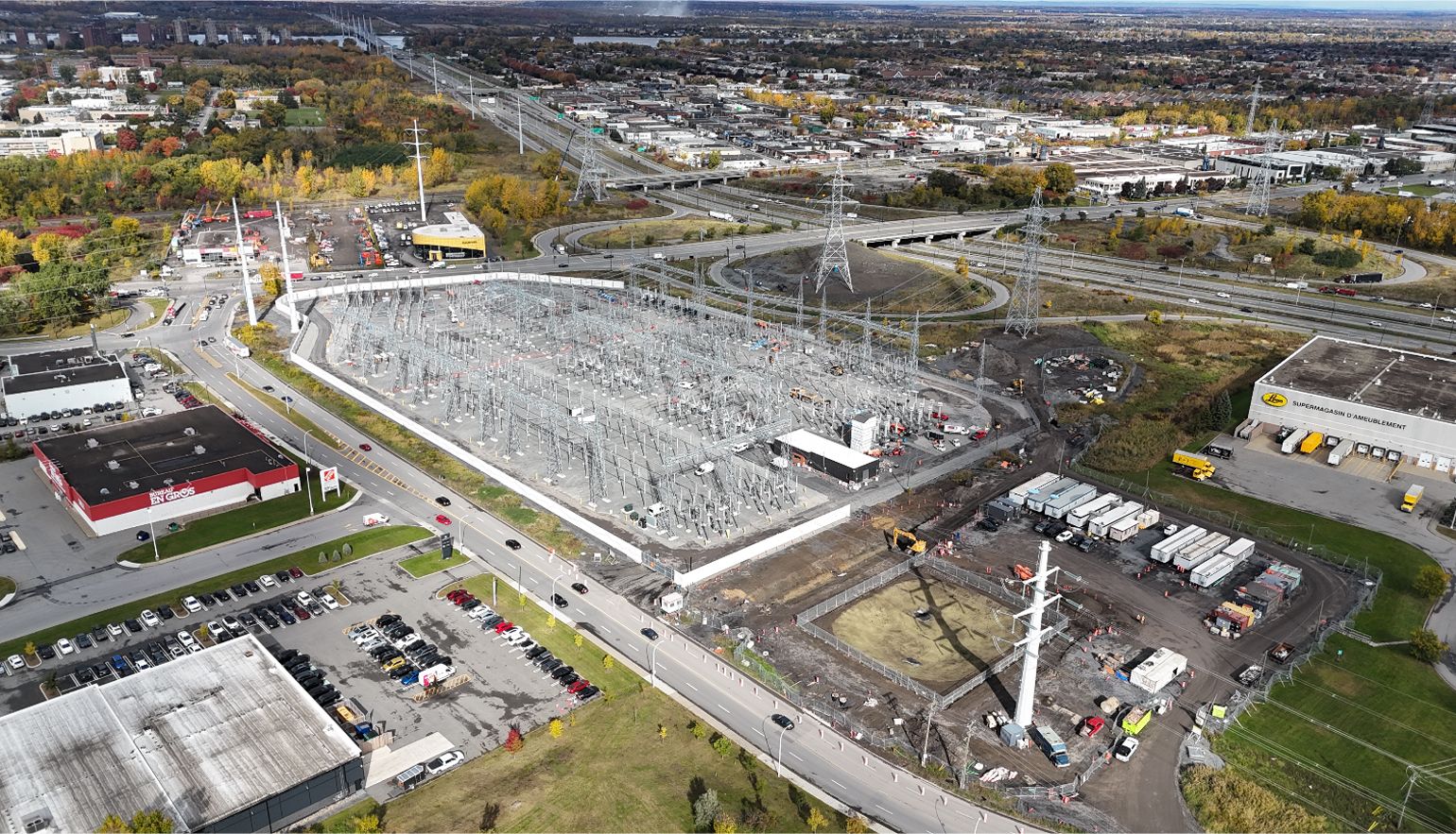 Arno - Postes électriques