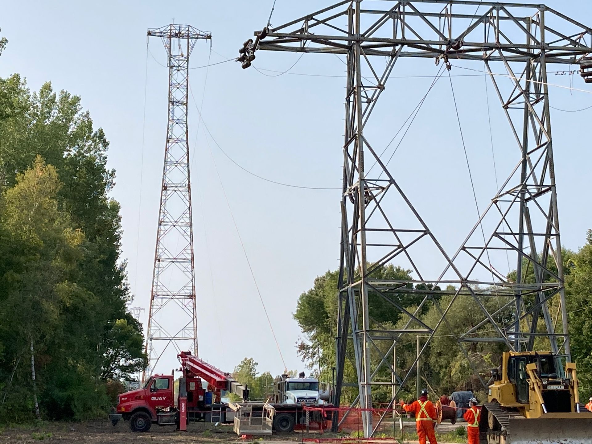 Traversée Fluviale à Trois-Rivières - Ligne 230KV